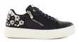 Marco Tozzi Damen Blumen Sneaker 23720-46 schwarz kombiniert - Damen Sneaker - 140526 - 1