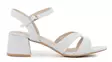 Migant Damen-Partysandalen A929-88 weiß/silber - Migant Sandalen - 140726 - 1