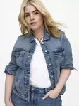 Only Carmakoma Damen Plus Size Jeansjacke Wespa Hellblau - Damen Jeansjacken - 133986 - 2