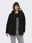 Only Carmakoma Damen Plus Size Jacke New Starline schwarz - Leichte Damenjacken - 138056 - 2