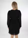 Nur plissiertes Kleid Schwarz - Kleider und Tuniken - 137216 - 2