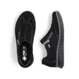 Rieker Damen Echtleder Walking-Schuhe 59071-00 Schwarz - Rieker walkingschuhe - 136526 - 4