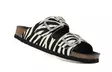 Scholl Noelle Tierdruck Zebra Sandalen - Pantoletten - 141066 - 1