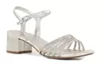 Tamaris Damen Partysandalen 28248-44 957 Platin - Tamaris Sandalen - 140356 - 1