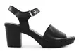 Ten Points Damen Sandalen aus echtem Leder 60691 Amelia schwarz - Damen Sandalen - 140586 - 1