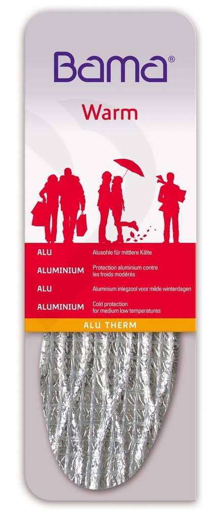 Aluminium-Einlegesohle Bama alu therm - Fußbetten und Rutschstopper - 115506 - 1