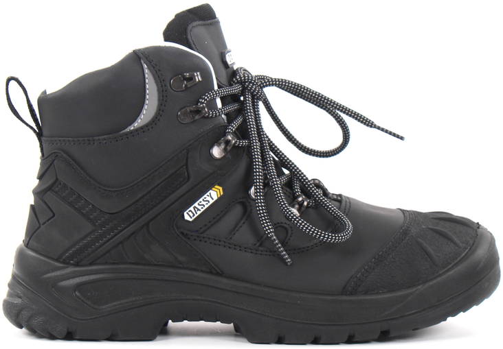 Dassy Sicherheitsschuhe Thanos S3, Schwarz - Herrenschuhe für die Arbeit - 122536 - 1