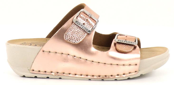 Fly Flot Clogs 3867-182 Dunkelgold - Pantoletten - 133566 - 1