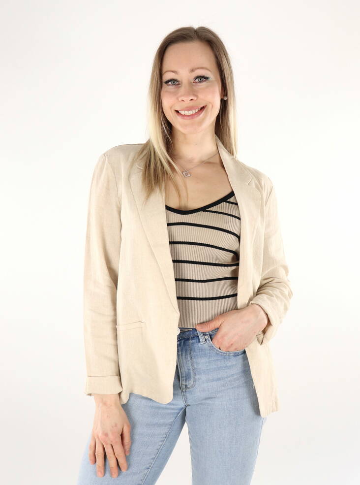 JDY Damen Blazer Say Oatmeal - Damenblazer - 136006 - 1