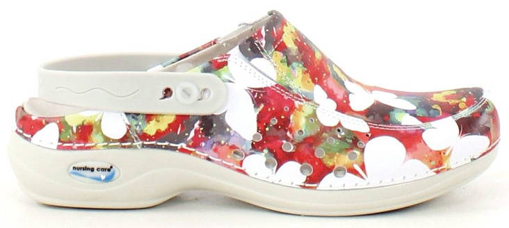 Stillpflege Maschinenwaschbare Clogs WG3APF15 Schmetterling - Damen Arbeitsschuhe - 117626 - 1