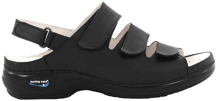 Maschinenwaschbare Sandalen für die Pflege WG1811 schwarz - Damen Arbeitsschuhe - 118906 - 1