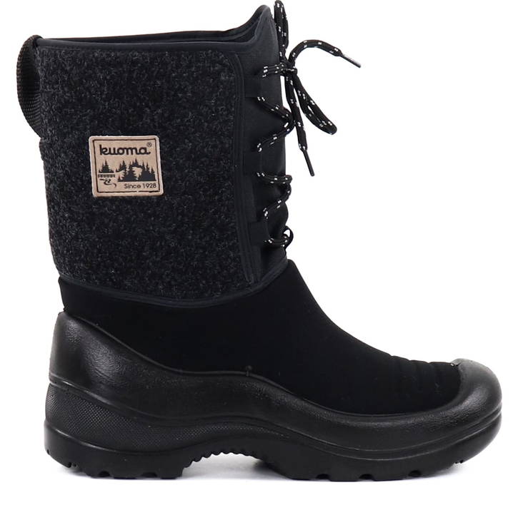 Kuoma Filzstiefel Lumitarina, schwarz - Damen Stiefel - 132196 - 1