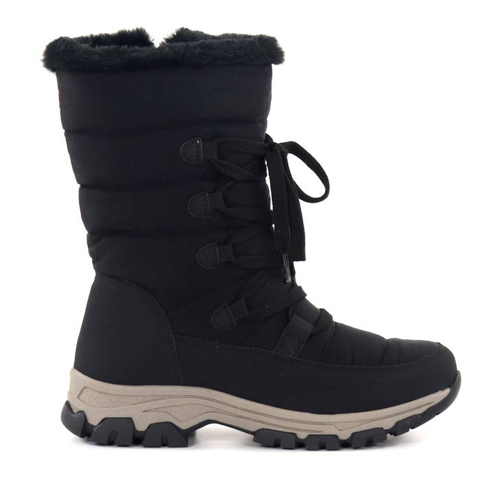 Migant gepolsterte Stiefel A925-133 schwarz - Damen Stiefel - 134566 - 1