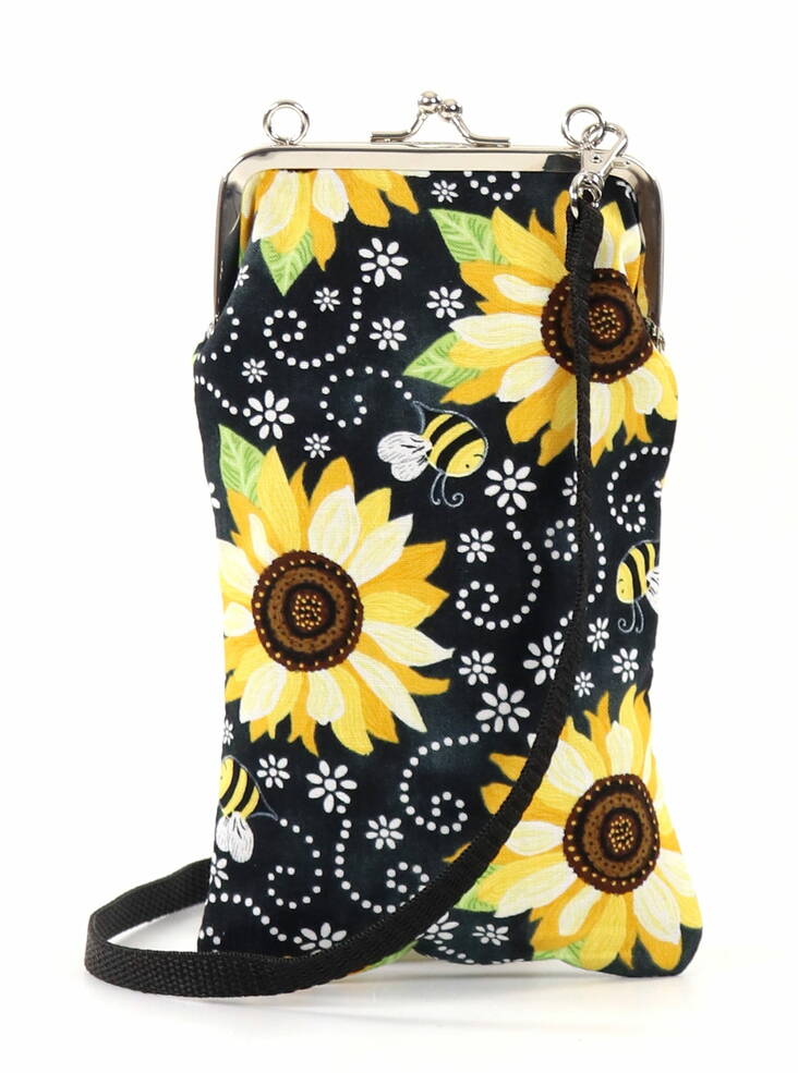 Nabo-Handtasche mit Schulterriemen K556 Sonnenblume - Geldbörsen - 135866 - 1