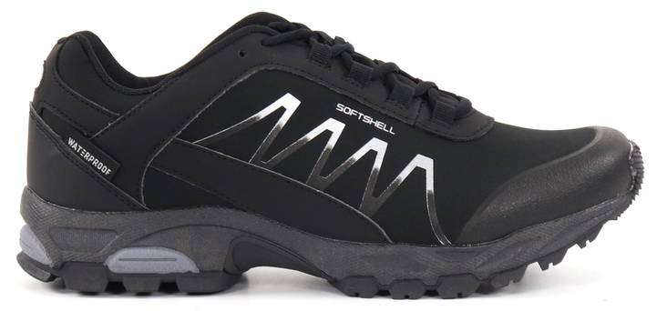 Netzlaufchuhe 43-06901, schwarz - Herren Wanderschuhe - 131726 - 1