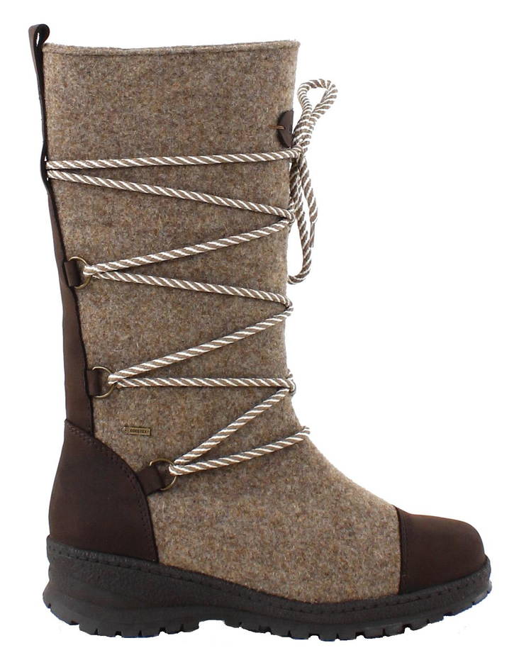 Pomar Filzstiefel Saana Sand Filz - Damen Stiefel - 132356 - 1