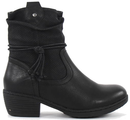 Primo Piano Stiefeletten 75-07074, Schwarz - Damen Stiefeletten - 126876 - 1