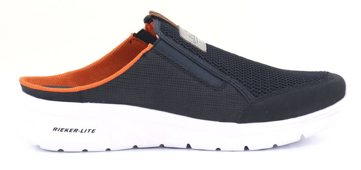 Rieker Mules B7390-14, blau - Herrensandalen - 131176 - 1