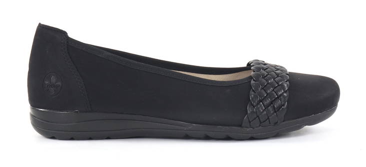 Rieker Ballerinas L9358-00, schwarz - Ballerinas - 132866 - 1