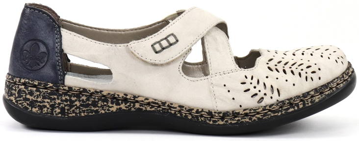 Rieker Wanderschuhe 46375-60, Beige - Rieker walkingschuhe - 130216 - 1