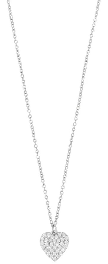 Snö of Sweden Halskette North Herz s/klar - Halsketten - 134956 - 1