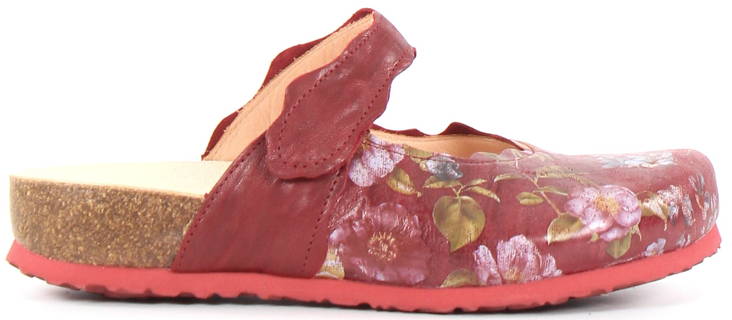 Think! Mules Julia Cherry/Kombi 85345-74 - Damen Arbeitsschuhe - 123946 - 1