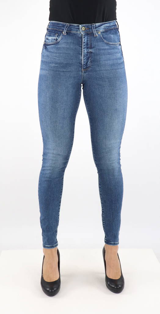 Vero Moda Jeans HR Slim Fit, Blau - Damen Jeans - 131316 - 1