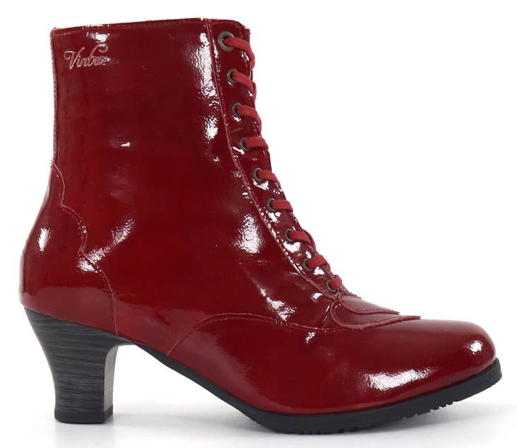 Vintro Ankle Boots Ilona Rot - Damen Stiefeletten - 134236 - 1