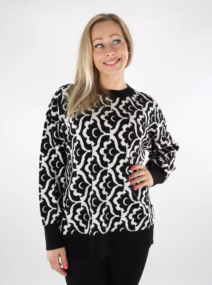 Vero Moda Damenpullover schwarz/Birke F - Damenpullover - 136786 - 1