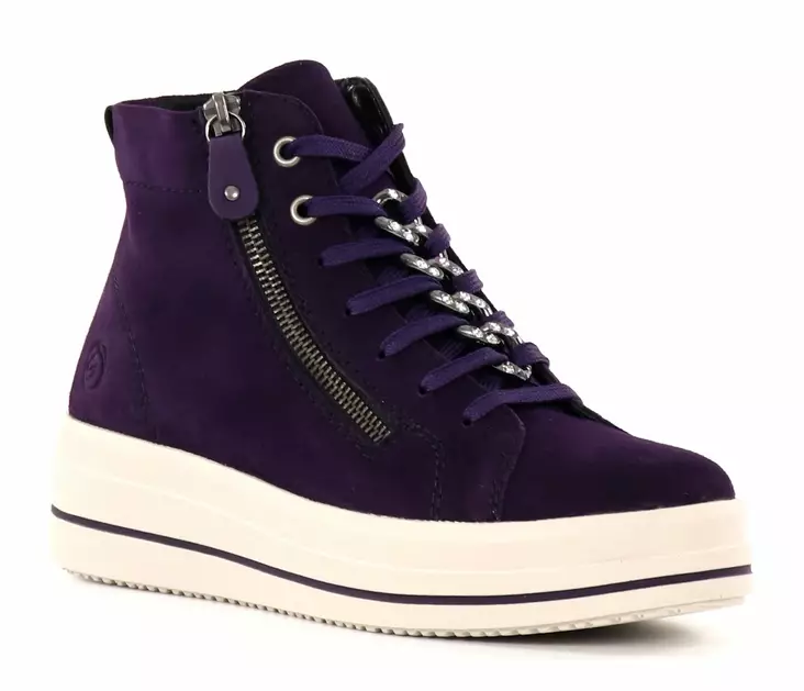 Rieker Remonte Damen Stiefeletten D1C70-30 lila - Rieker Stiefeletten - 136916 - 1