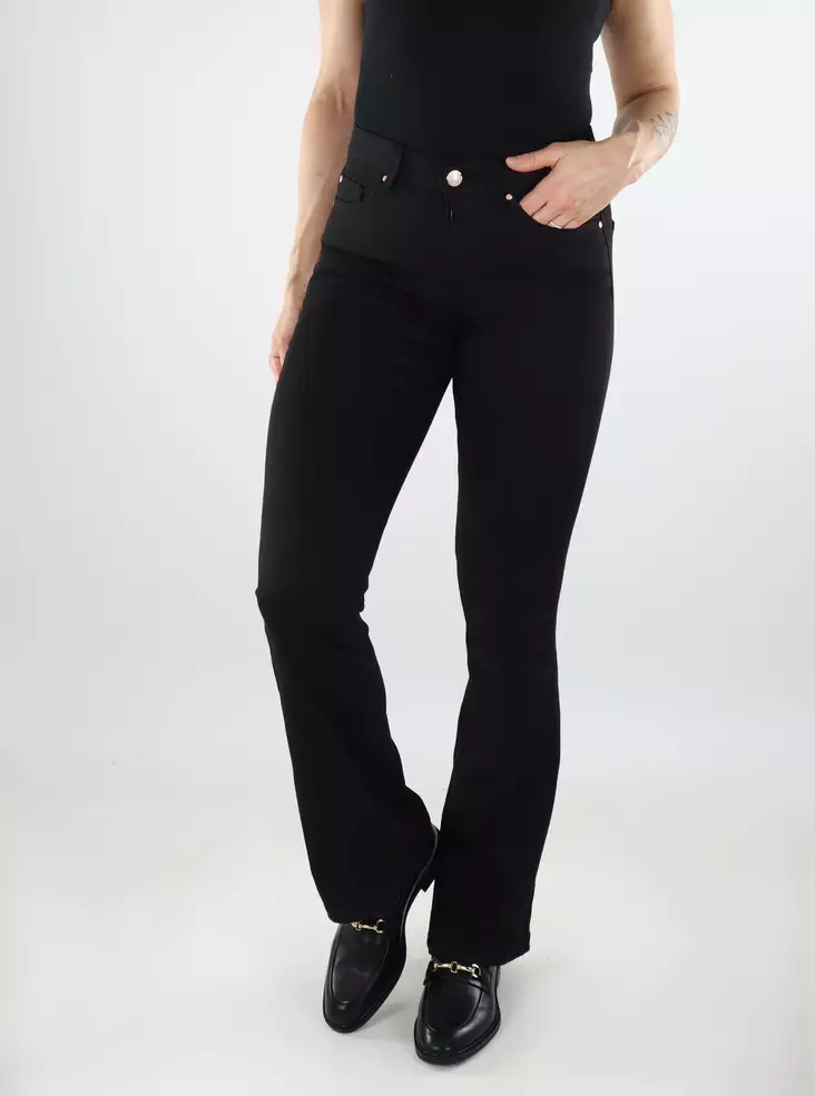Vero Moda Damenjeans Flash Flared schwarz - Damen Jeans - 137396 - 1