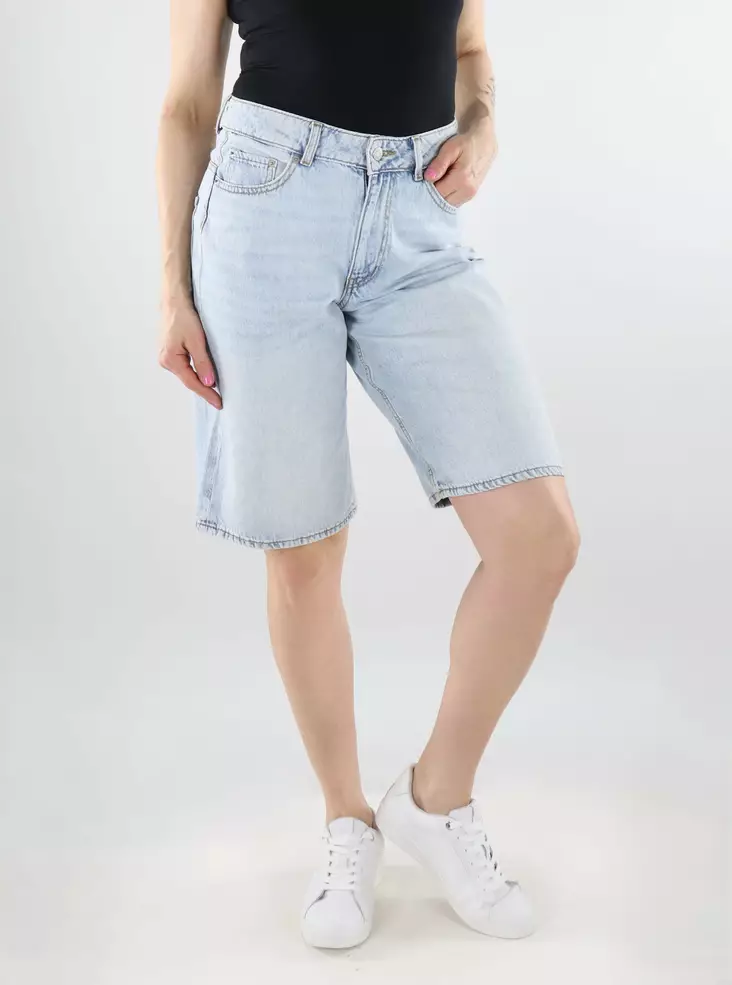 JJXX Damen Casual Shorts Baggy MW Hellblau - Damen Shorts und Capris - 138246 - 1