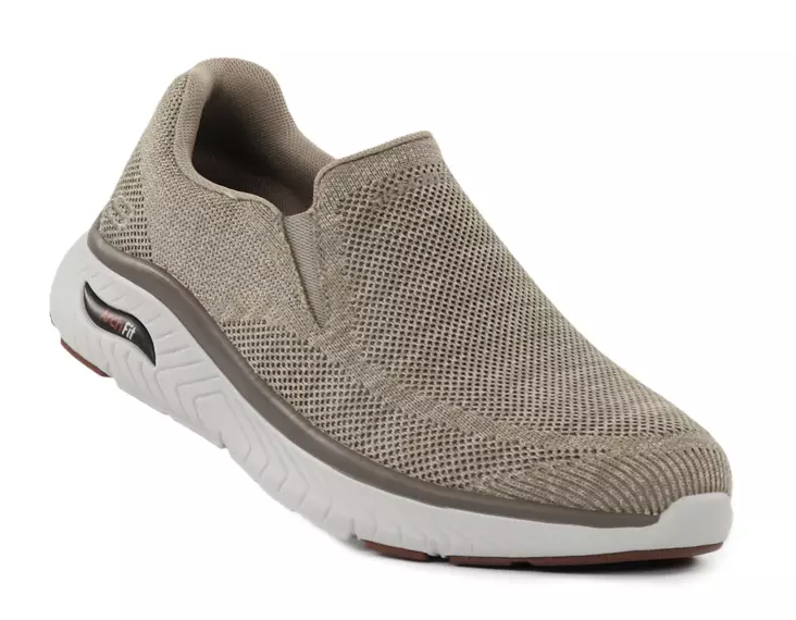 Skechers Herren Sneaker mit weiten Leisten 205345/TPE ARCH FIT CROSSER - LOCKE taupe - Herren Sneaker - 138696 - 1