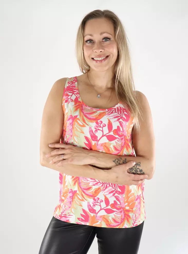 Only Damen Top ONLNOVA rouges Rot/678 Freude - Damen Tops - 138846 - 1