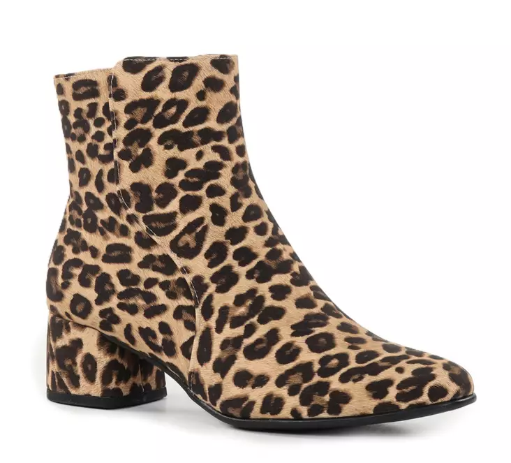 Marco Tozzi Damen Stiefeletten mit Leopardenmuster 25302-45 leo beige - Damen Stiefeletten - 139036 - 1