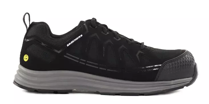Skechers Work Herren Arbeitsschuhe 200127EC/BLK MALAD II schwarz - Herrenschuhe für die Arbeit - 139346 - 1