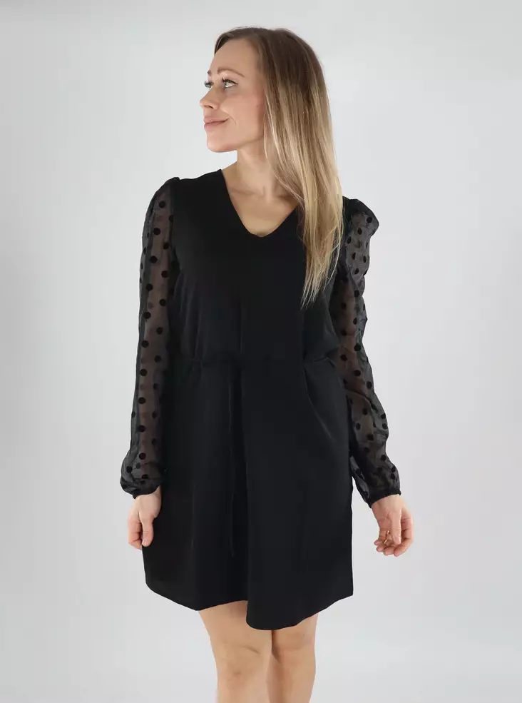 Vero Moda Kleid V-Ausschnitt schwarz - Kleider und Tuniken - 139776 - 1