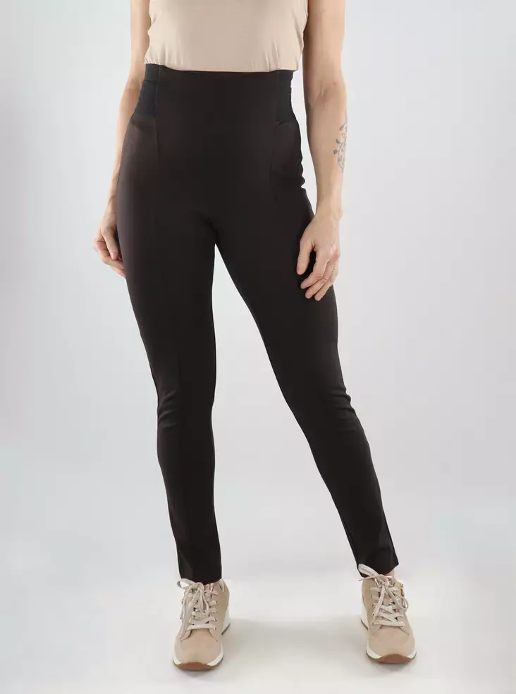 Vero Moda Damenleggings HW Slim Schokolade - Leggings - 139906 - 1