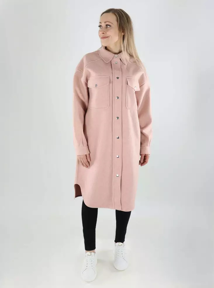 Vero Moda Damenmantel Long Boxy dämmerndes Rosa - Leichte Damenjacken - 140346 - 1