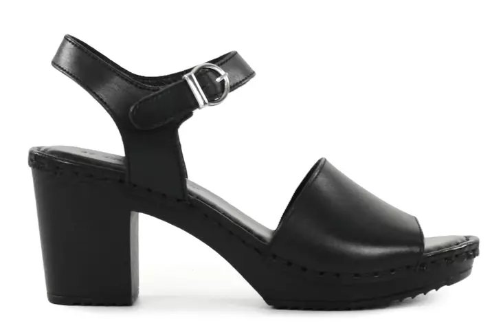 Ten Points Damen Sandalen aus echtem Leder 60691 Amelia schwarz - Damen Sandalen - 140586 - 1