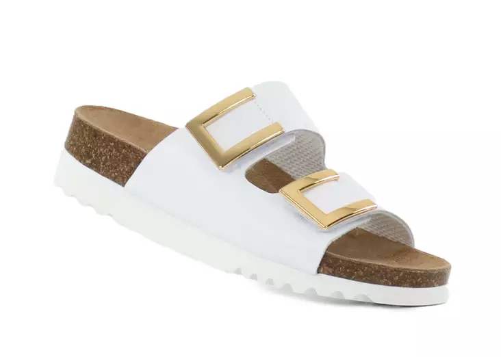 Scholl Monterey 2 weiße Sandalen - Pantoletten - 140786 - 1