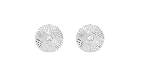 Snö of Sweden Ohrringe Rule Circle Silber/Klar - Ohrringe - 141146 - 1