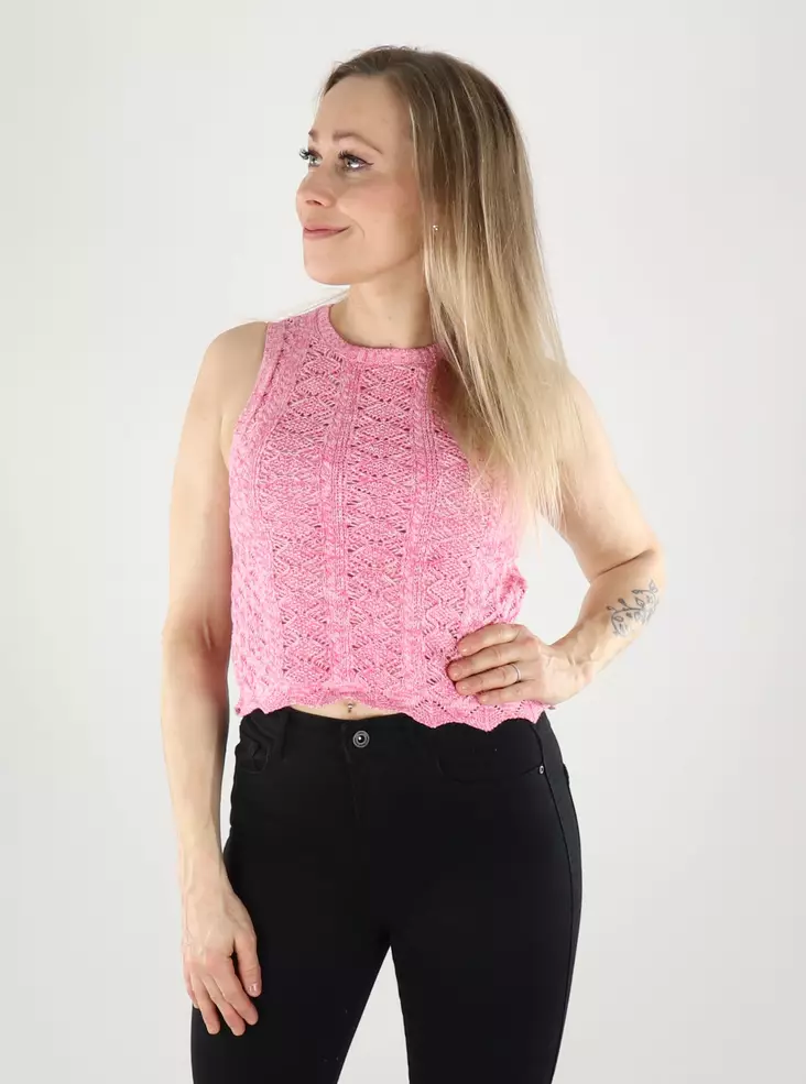 JJXX Top Strick Prism Rosa - Damen Tops - 140966 - 1