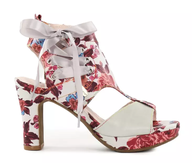 Laura Vita Damen High-Heels Sandalen Hicao 09 Pflaume - Damen Sandalen - 138256 - 1