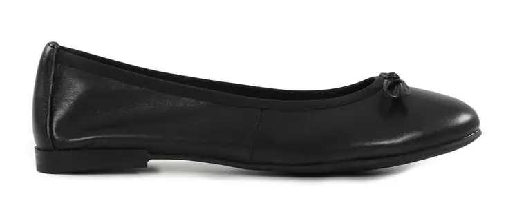 Marco Tozzi Ballerinas aus echtem Leder 22100-46 001 schwarz - Ballerinas - 140186 - 1