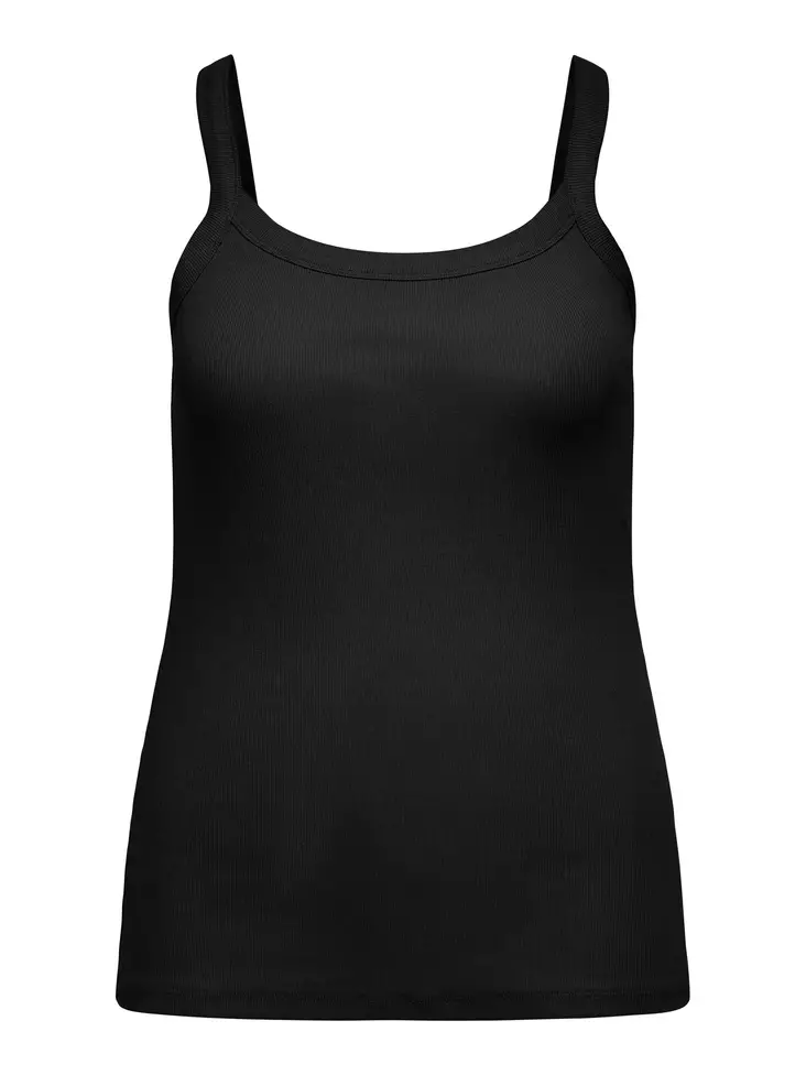Only Carmakoma Top mit Trägern Schwarz - Damen Tops - 139396 - 1