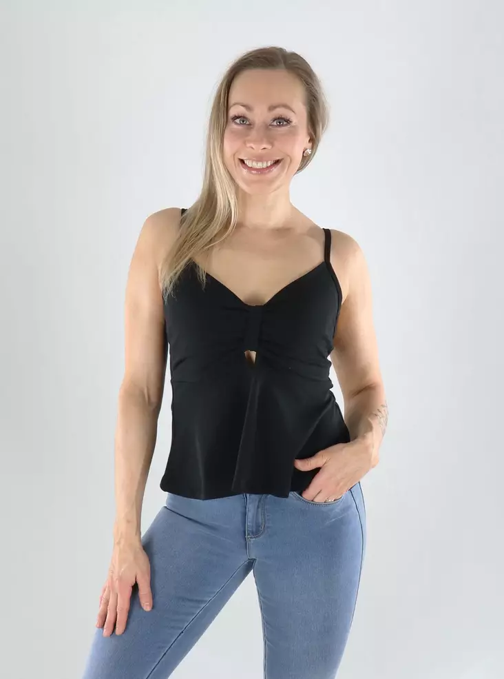 Pieces Top Schwarz - Damen Tops - 140956 - 1