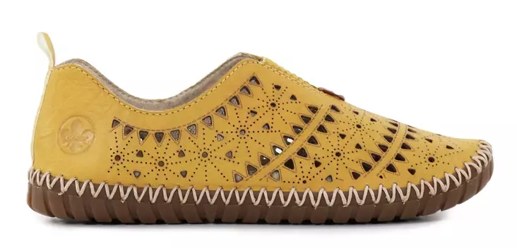 Rieker Damen Wanderschuhe M2852-68 Gelb - Rieker walkingschuhe - 137956 - 1