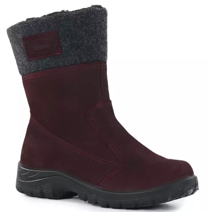 Sievi Knöchelstiefel Katja XL Pflaume -3LU - Damen Stiefeletten - 142076 - 1