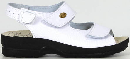 Goldene Fit Sandalen 696 Weiß - Damen Arbeitsschuhe - 125437 - 1